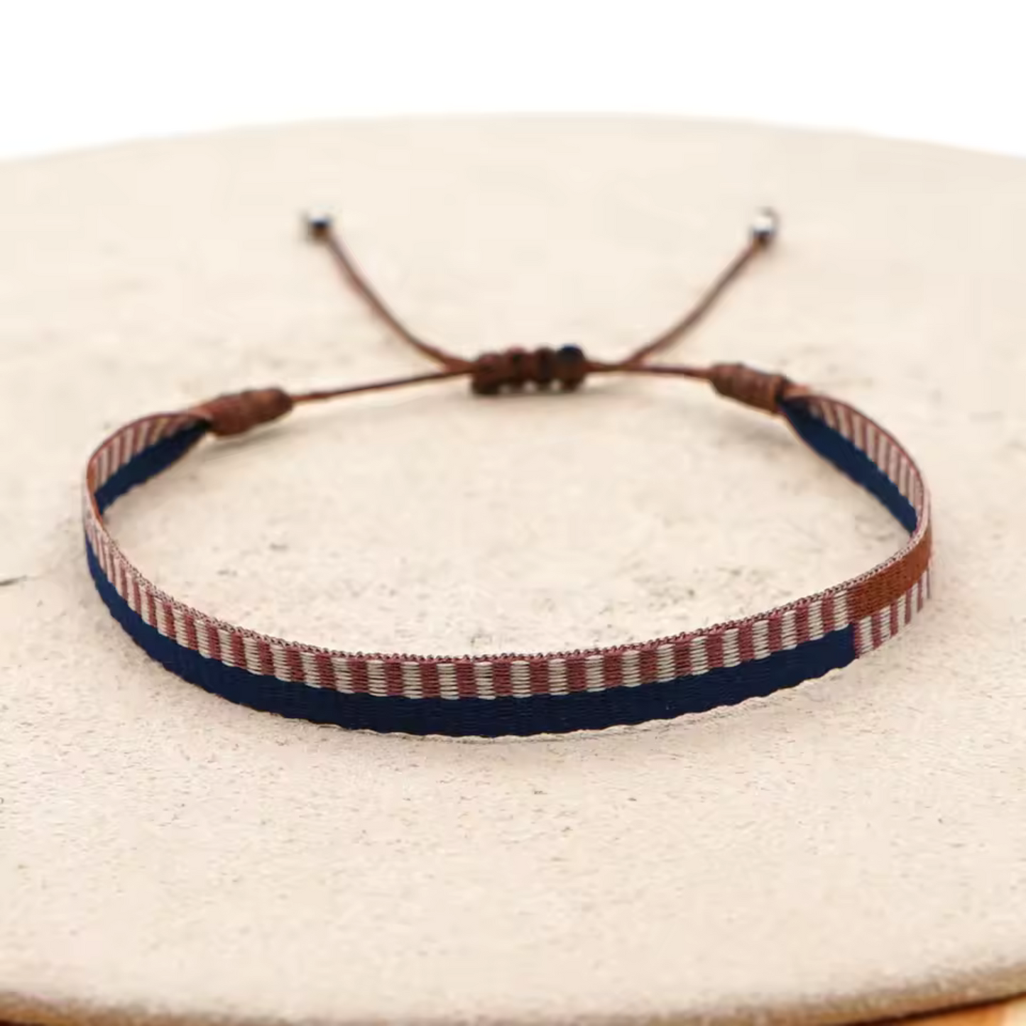 KKBEAD Wholesale Handwoven Bracelet Colombia Cloth Braided Wristband Bracelets for Women Men Gift Hippie Boho Friendship Jewelry