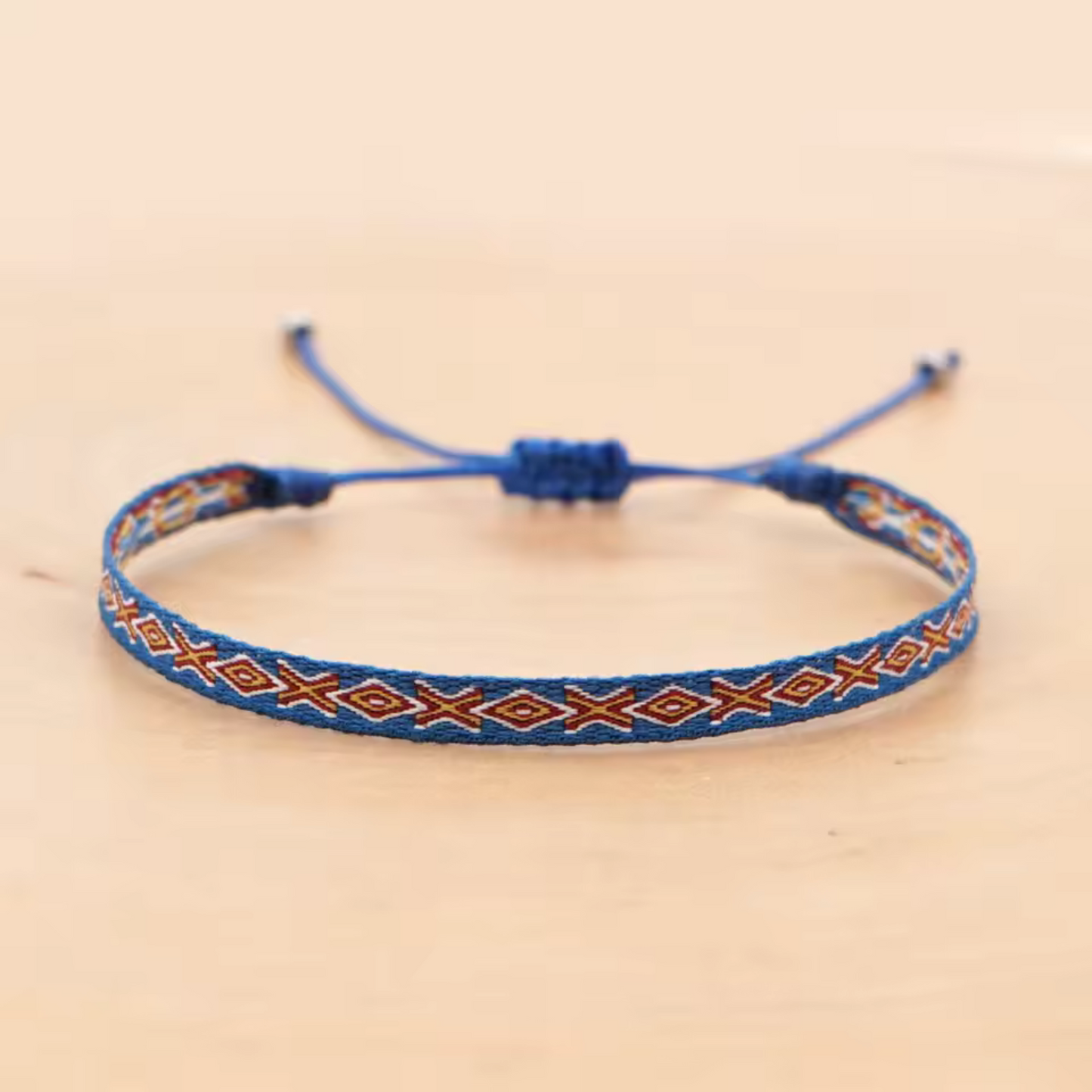 KKBEAD Wholesale Handwoven Bracelet Colombia Cloth Braided Wristband Bracelets for Women Men Gift Hippie Boho Friendship Jewelry