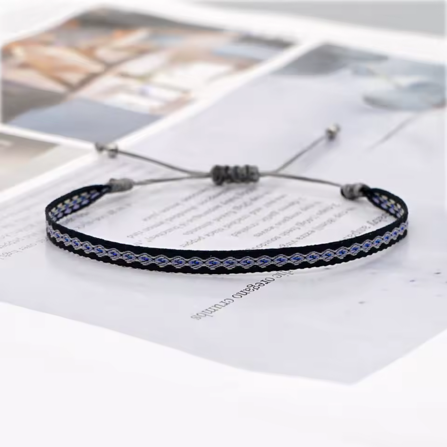 KKBEAD Wholesale Handwoven Bracelet Colombia Cloth Braided Wristband Bracelets for Women Men Gift Hippie Boho Friendship Jewelry