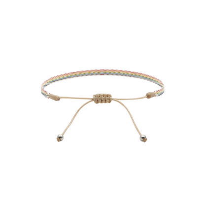 KKBEAD Wholesale Handwoven Bracelet Colombia Cloth Braided Wristband Bracelets for Women Men Gift Hippie Boho Friendship Jewelry