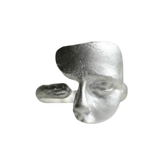 925 Sterling Silver Sanding Face Adjustable Rings For Women Ladies Elegant Luxury Quality Jewelry Accessories Jewellery