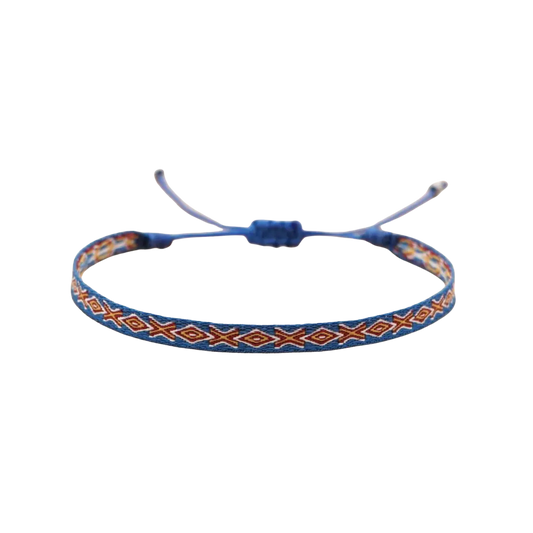 KKBEAD Wholesale Handwoven Bracelet Colombia Cloth Braided Wristband Bracelets for Women Men Gift Hippie Boho Friendship Jewelry