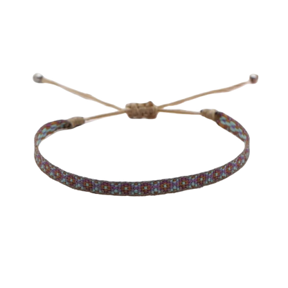 KKBEAD Wholesale Handwoven Bracelet Colombia Cloth Braided Wristband Bracelets for Women Men Gift Hippie Boho Friendship Jewelry