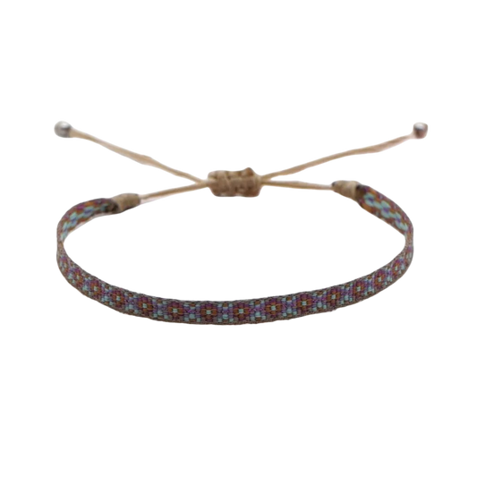 KKBEAD Wholesale Handwoven Bracelet Colombia Cloth Braided Wristband Bracelets for Women Men Gift Hippie Boho Friendship Jewelry