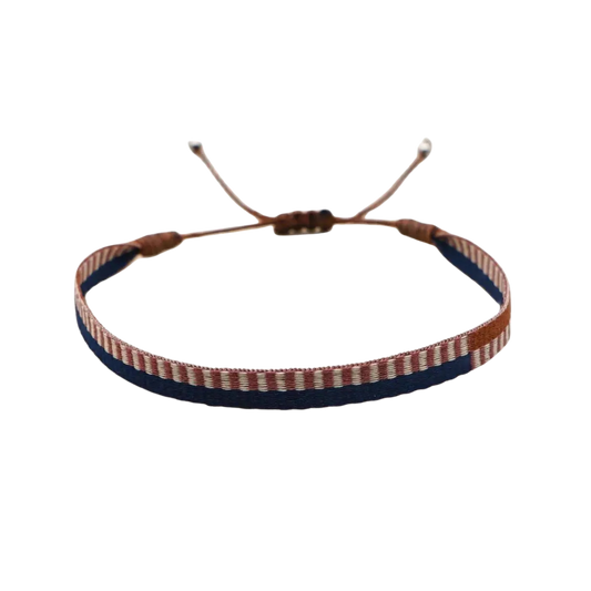 KKBEAD Wholesale Handwoven Bracelet Colombia Cloth Braided Wristband Bracelets for Women Men Gift Hippie Boho Friendship Jewelry