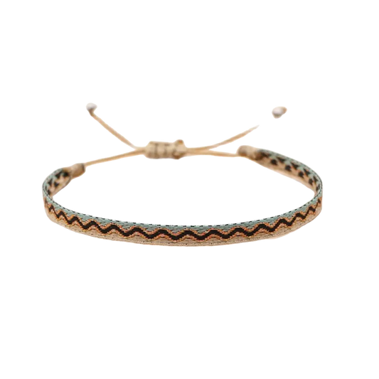 KKBEAD Wholesale Handwoven Bracelet Colombia Cloth Braided Wristband Bracelets for Women Men Gift Hippie Boho Friendship Jewelry