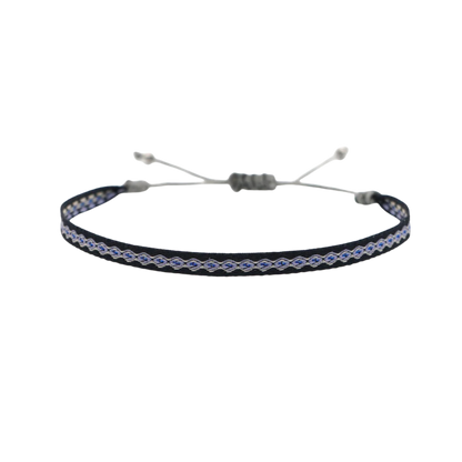 KKBEAD Wholesale Handwoven Bracelet Colombia Cloth Braided Wristband Bracelets for Women Men Gift Hippie Boho Friendship Jewelry