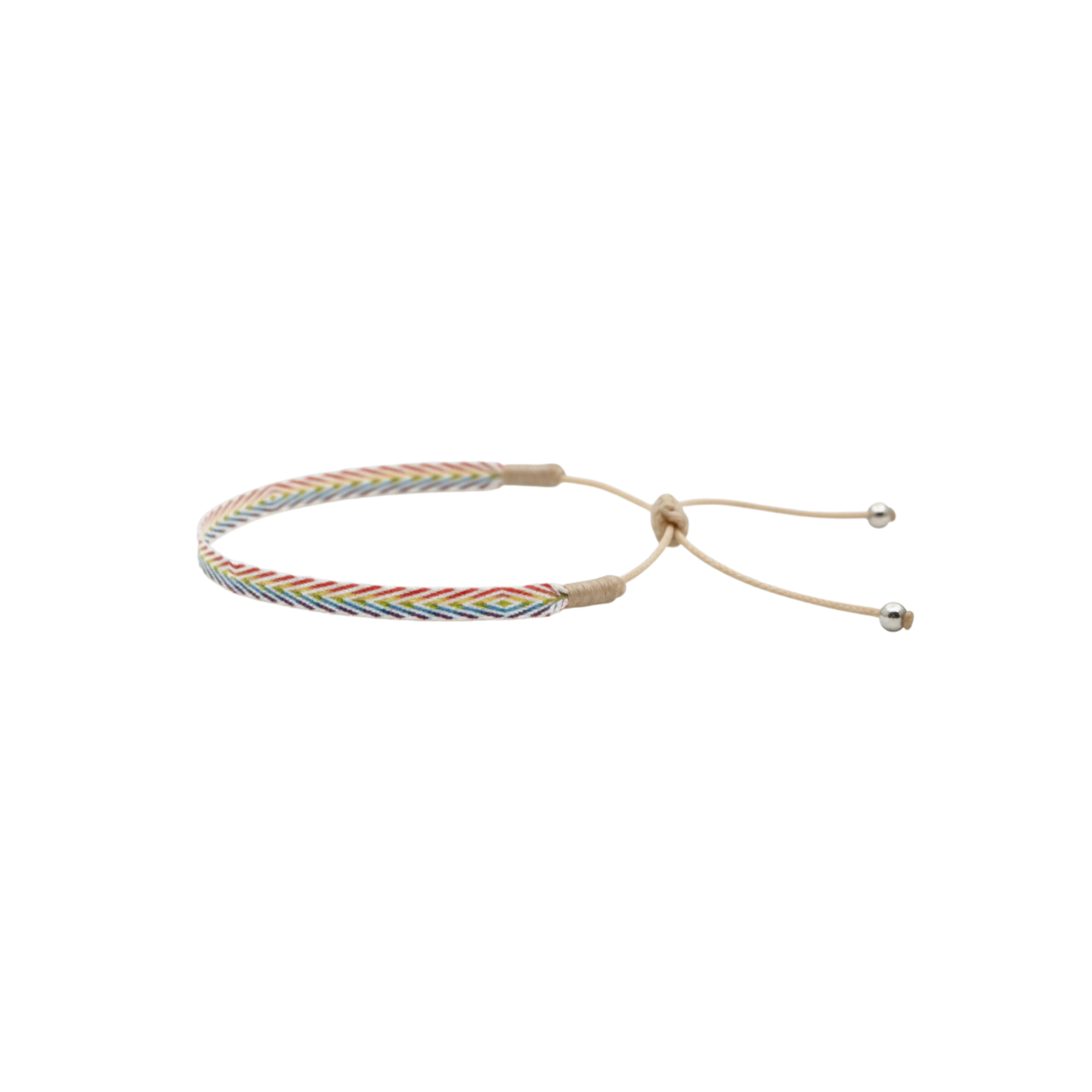 KKBEAD Wholesale Handwoven Bracelet Colombia Cloth Braided Wristband Bracelets for Women Men Gift Hippie Boho Friendship Jewelry