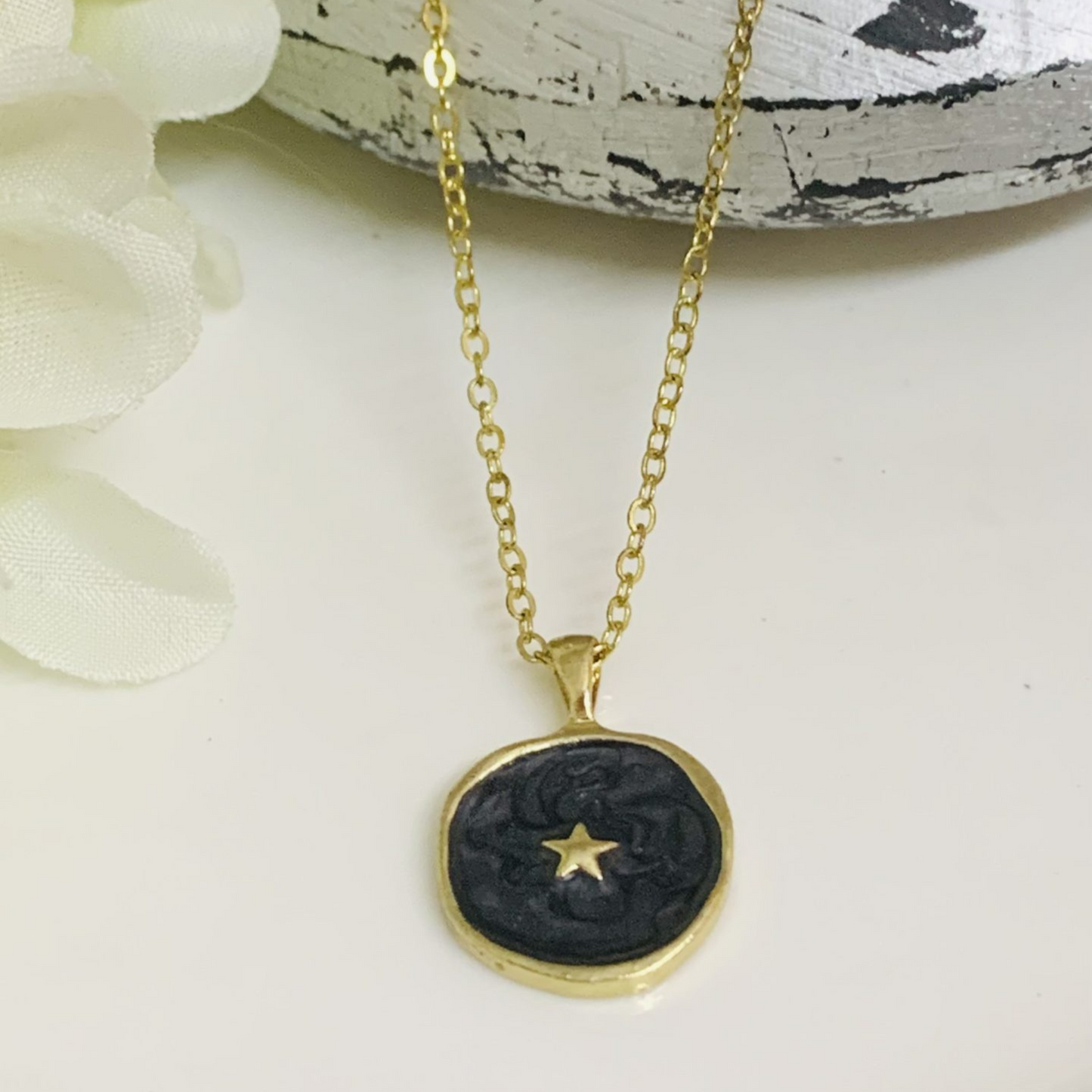 Cute Heart Sun Necklace for Women Gold Color Stainless Steel Long Chains Moon Star Boho Woman's Pendant Collares Choker