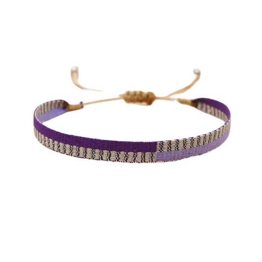 KKBEAD Wholesale Handwoven Bracelet Colombia Cloth Braided Wristband Bracelets for Women Men Gift Hippie Boho Friendship Jewelry