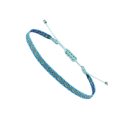 KKBEAD Wholesale Handwoven Bracelet Colombia Cloth Braided Wristband Bracelets for Women Men Gift Hippie Boho Friendship Jewelry