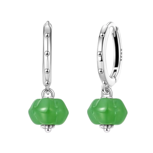 Earrings 925 Silver Original Sunflower Doughnut Strawberry Flower Cherry Earrings Jewelry Women Anniversary Gift