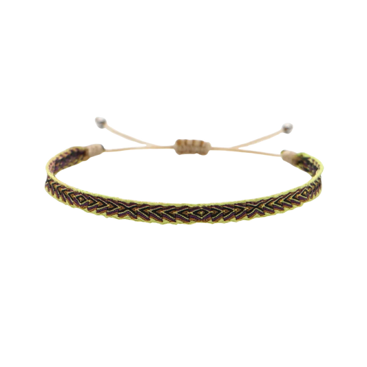 KKBEAD Wholesale Handwoven Bracelet Colombia Cloth Braided Wristband Bracelets for Women Men Gift Hippie Boho Friendship Jewelry