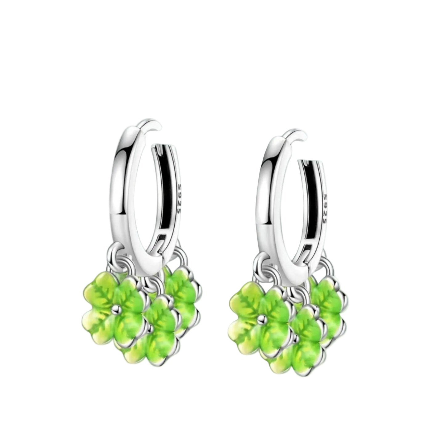 Earrings 925 Silver Original Sunflower Doughnut Strawberry Flower Cherry Earrings Jewelry Women Anniversary Gift