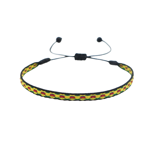 KKBEAD Wholesale Handwoven Bracelet Colombia Cloth Braided Wristband Bracelets for Women Men Gift Hippie Boho Friendship Jewelry