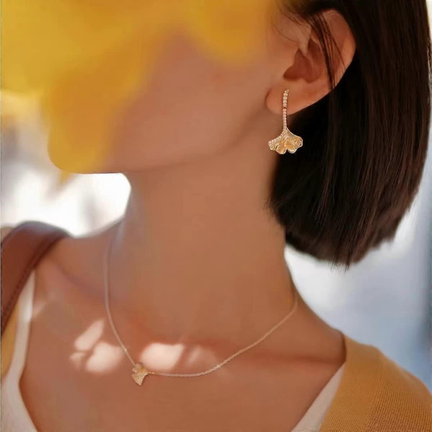 European 925 Silver Star Moon, Butterfly, Red Green Square Earrings, Suitable for Women's Festival Exquisite Charm Jewelry Gifts