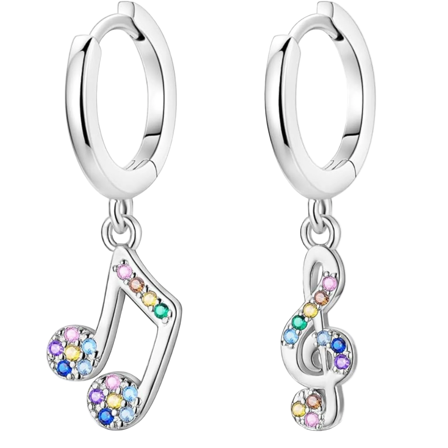 Earrings 925 Silver Original Sunflower Doughnut Strawberry Flower Cherry Earrings Jewelry Women Anniversary Gift