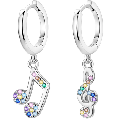 Earrings 925 Silver Original Sunflower Doughnut Strawberry Flower Cherry Earrings Jewelry Women Anniversary Gift