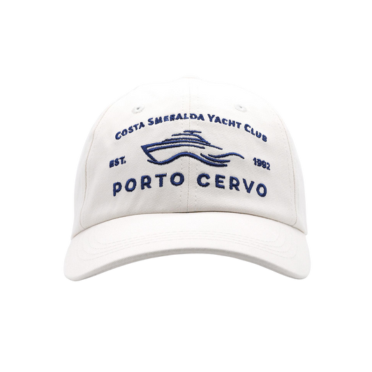 Porto Cervo Yacht Club Souvenir Daddy Cap (Off-White)