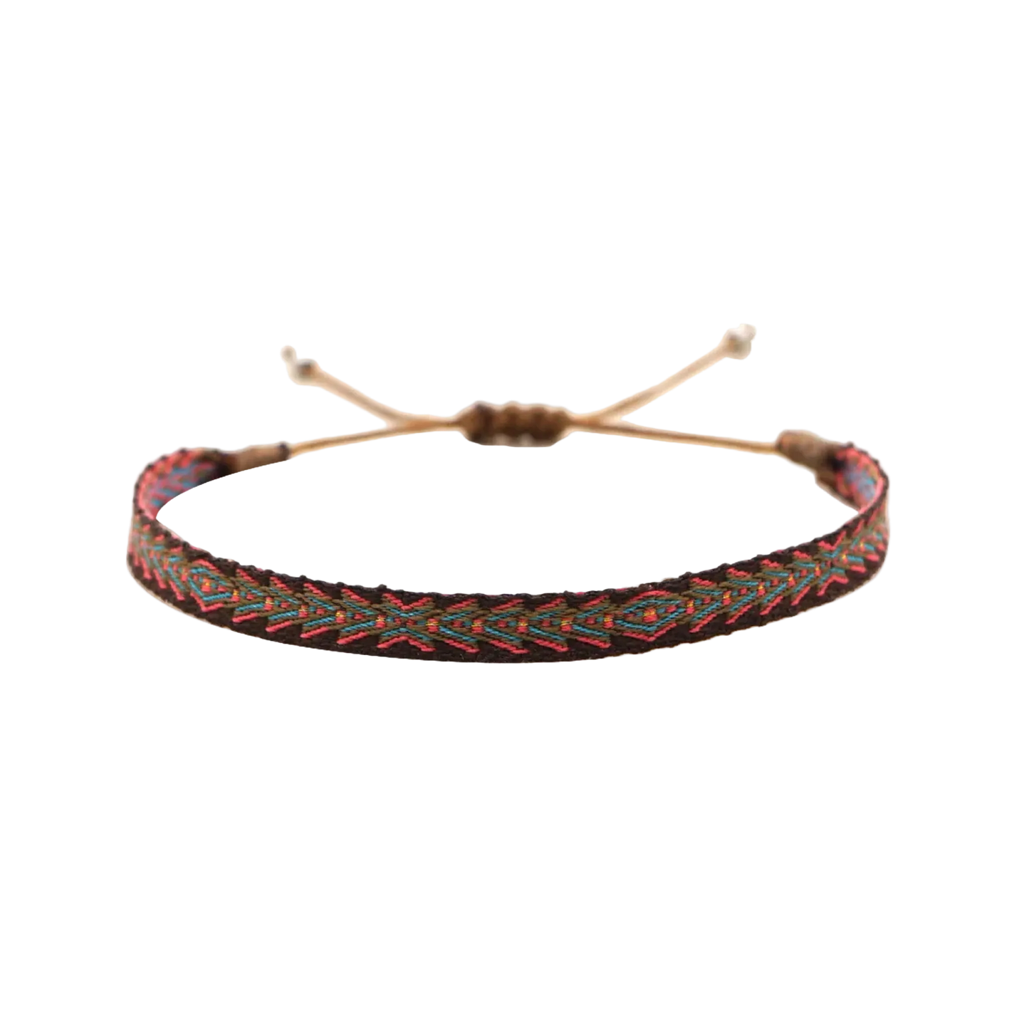 KKBEAD Wholesale Handwoven Bracelet Colombia Cloth Braided Wristband Bracelets for Women Men Gift Hippie Boho Friendship Jewelry