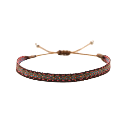 KKBEAD Wholesale Handwoven Bracelet Colombia Cloth Braided Wristband Bracelets for Women Men Gift Hippie Boho Friendship Jewelry