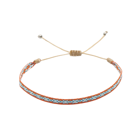 KKBEAD Wholesale Handwoven Bracelet Colombia Cloth Braided Wristband Bracelets for Women Men Gift Hippie Boho Friendship Jewelry