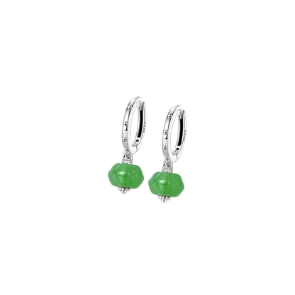 Earrings 925 Silver Original Sunflower Doughnut Strawberry Flower Cherry Earrings Jewelry Women Anniversary Gift